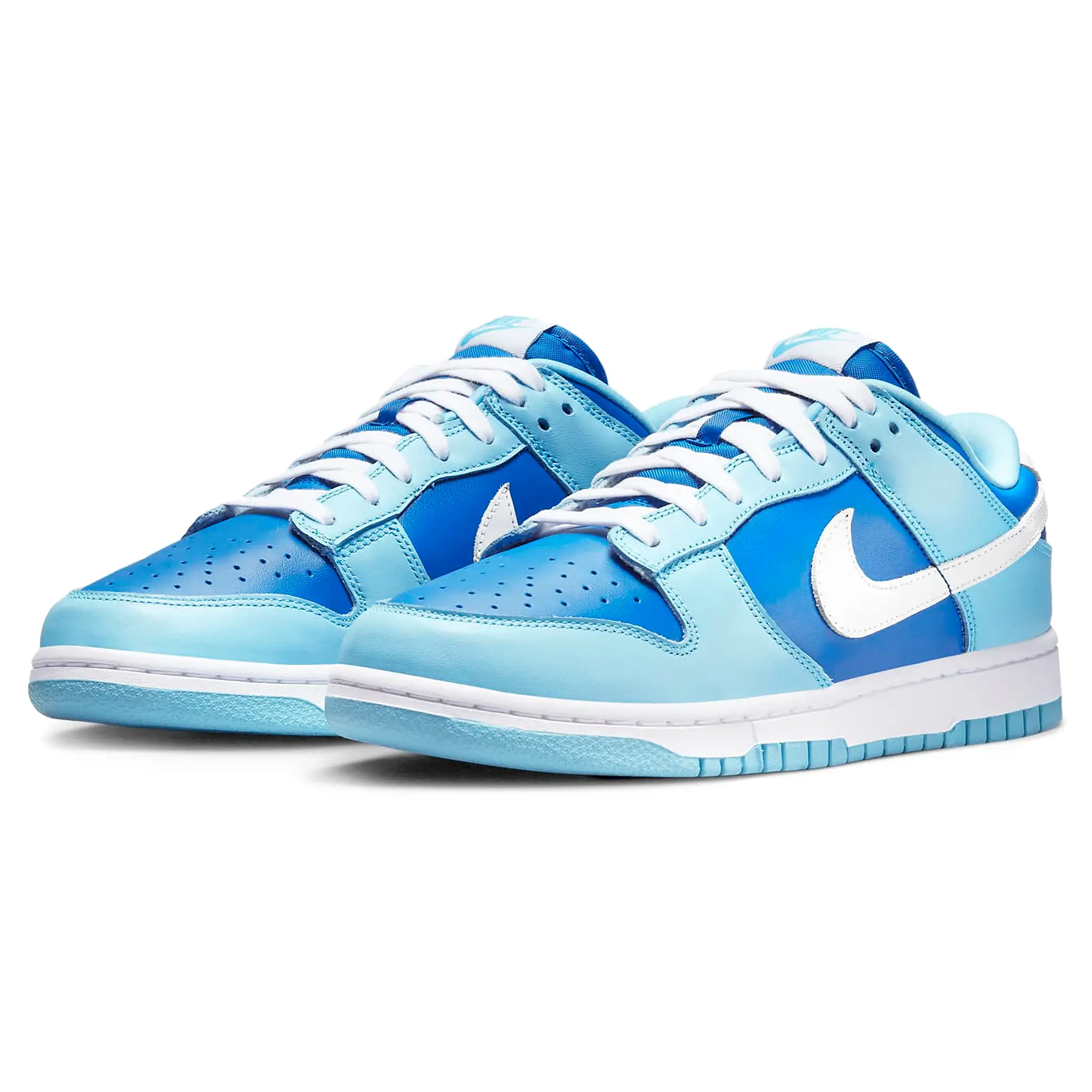 Nike Dunk Low Retro QS Flash White Argon Blue Flash