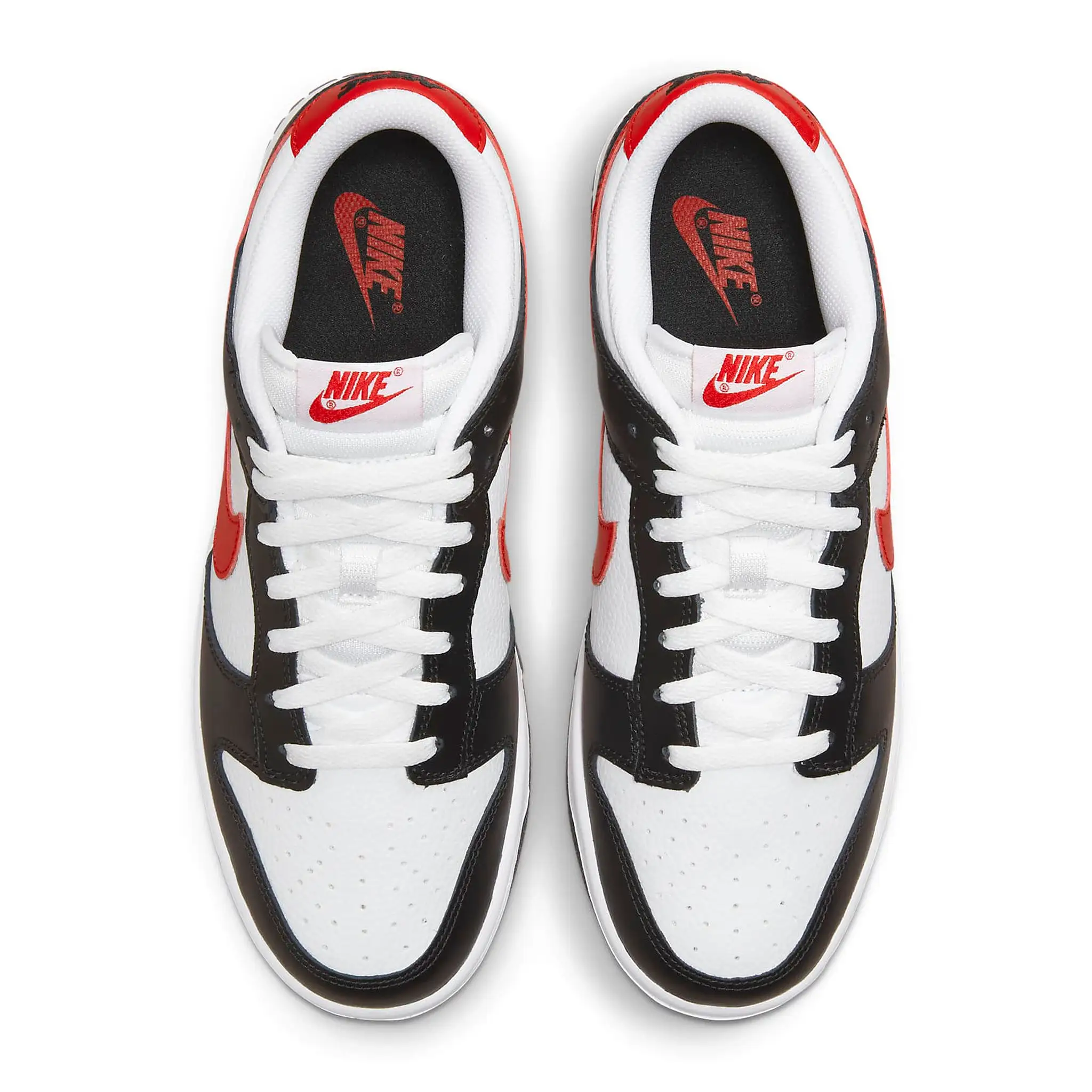 Nike Dunk Low Retro Red Swoosh Panda