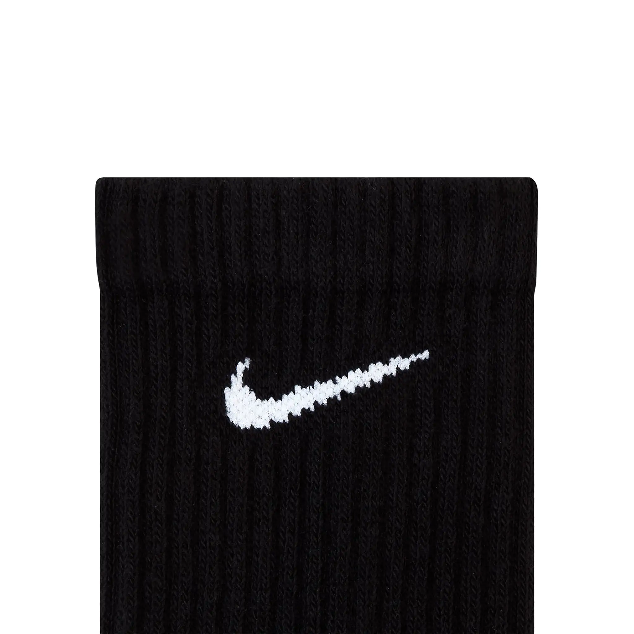 Nike Everyday Lightweight Training Black Crew Socks - 3 Pairs