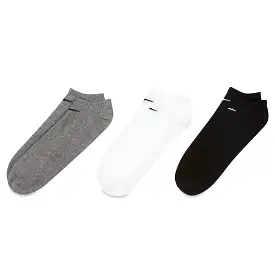 Nike Everyday Lightweight Training No-Show Multi Socks - 3 Pairs