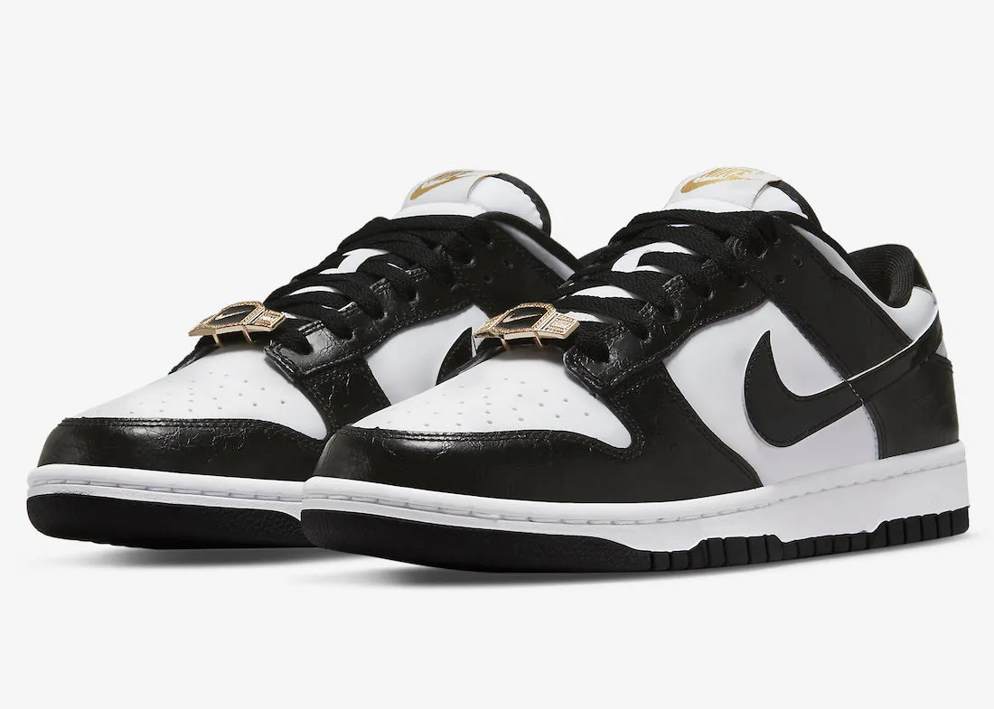 Nike SB Dunk Low World Champ White Black Metallic Gold DR9511-100