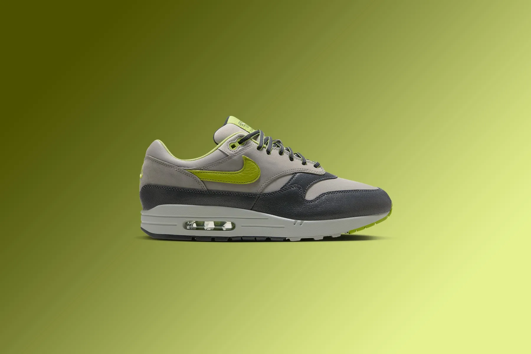 Nike x HUF Air Max 1 'Pear Green' - Anthracite/Pear/Medium Grey/Flat Pewter