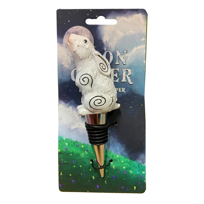 Novelty Bottle Stopper - Moon Gazing Hare STOP03