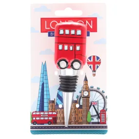 Novelty Ceramic Bottle Stopper - London Icons Routemaster Bus BOT134