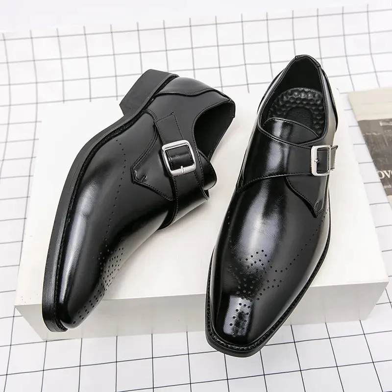 Paris Bordone Leather Dress Shoes