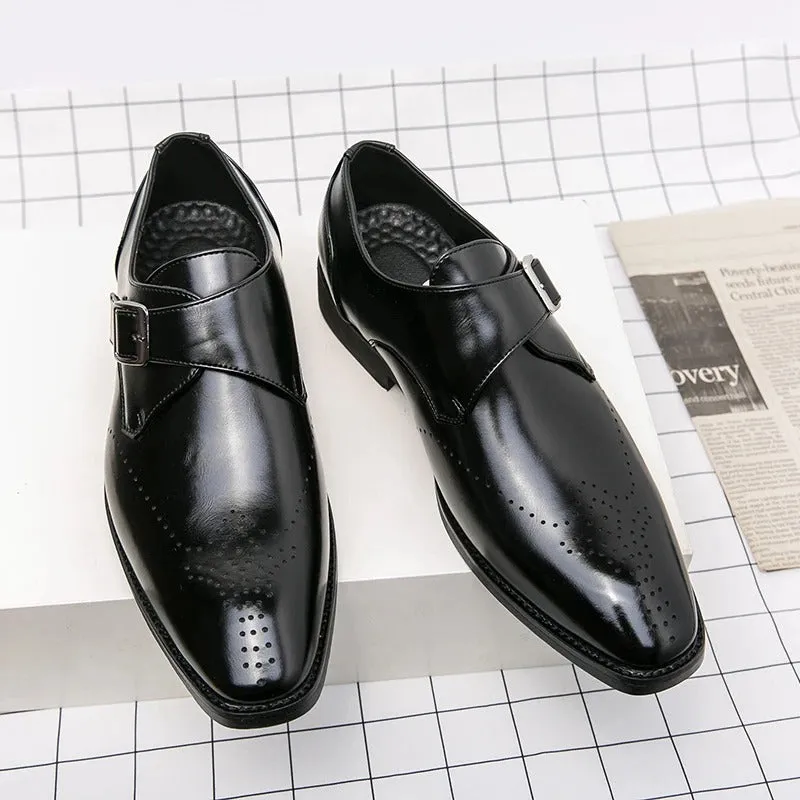 Paris Bordone Leather Dress Shoes