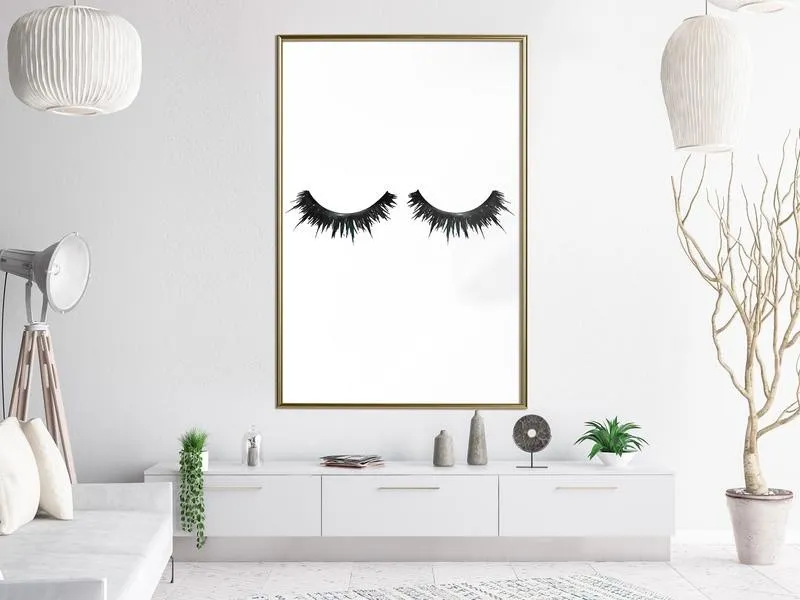 Poster False Eyelashes