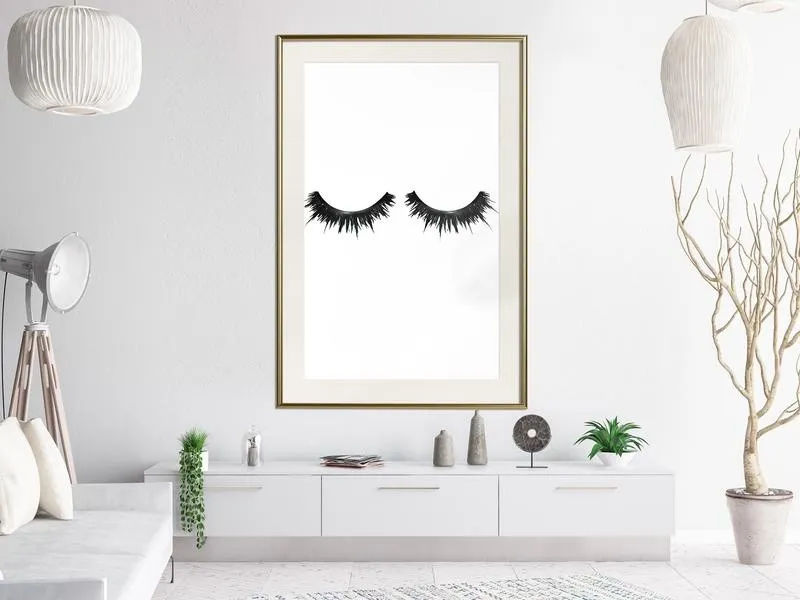 Poster False Eyelashes