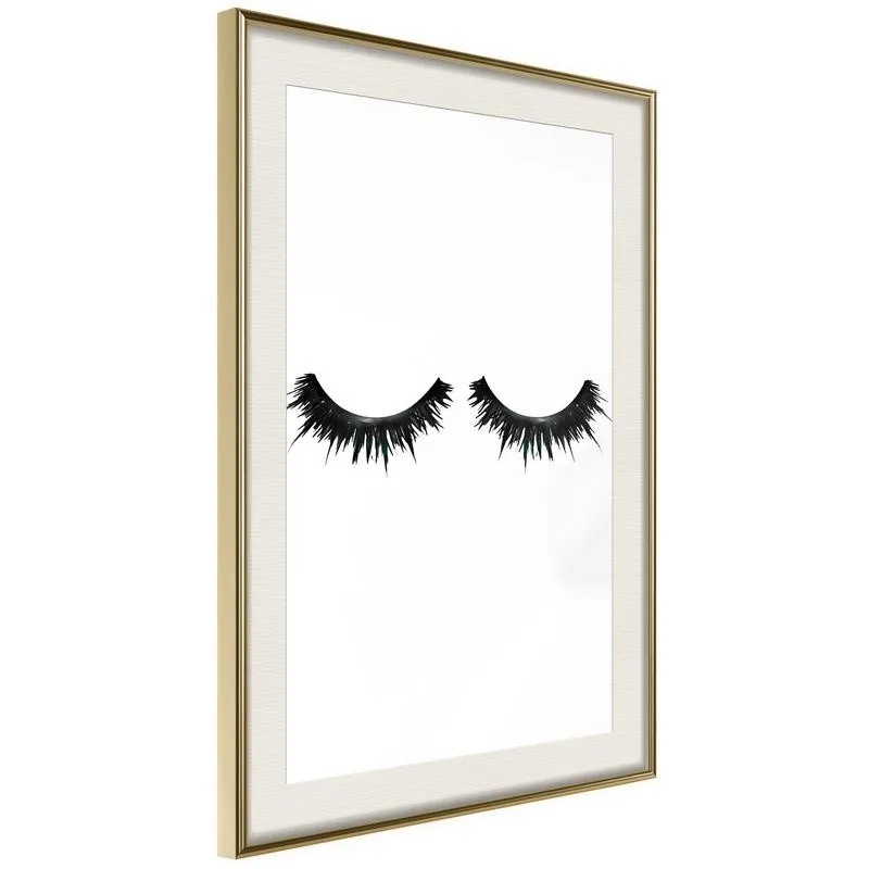 Poster False Eyelashes