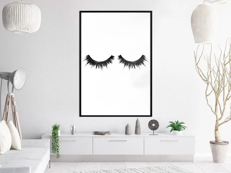 Poster False Eyelashes