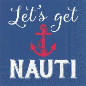 Roseanne Beck Let's Get Nauti Cocktail Napkins