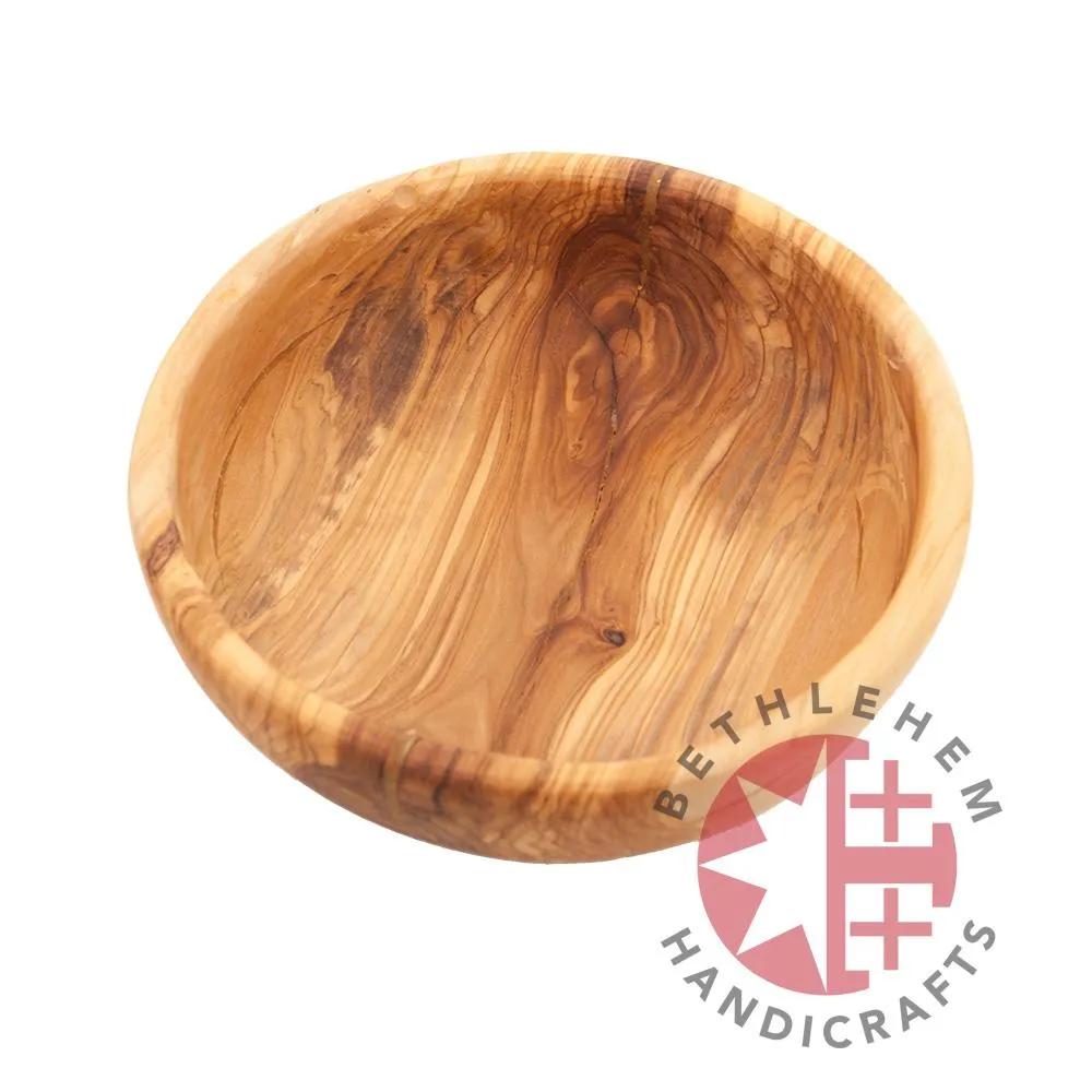 Round Olive Wood Bowl (Large)