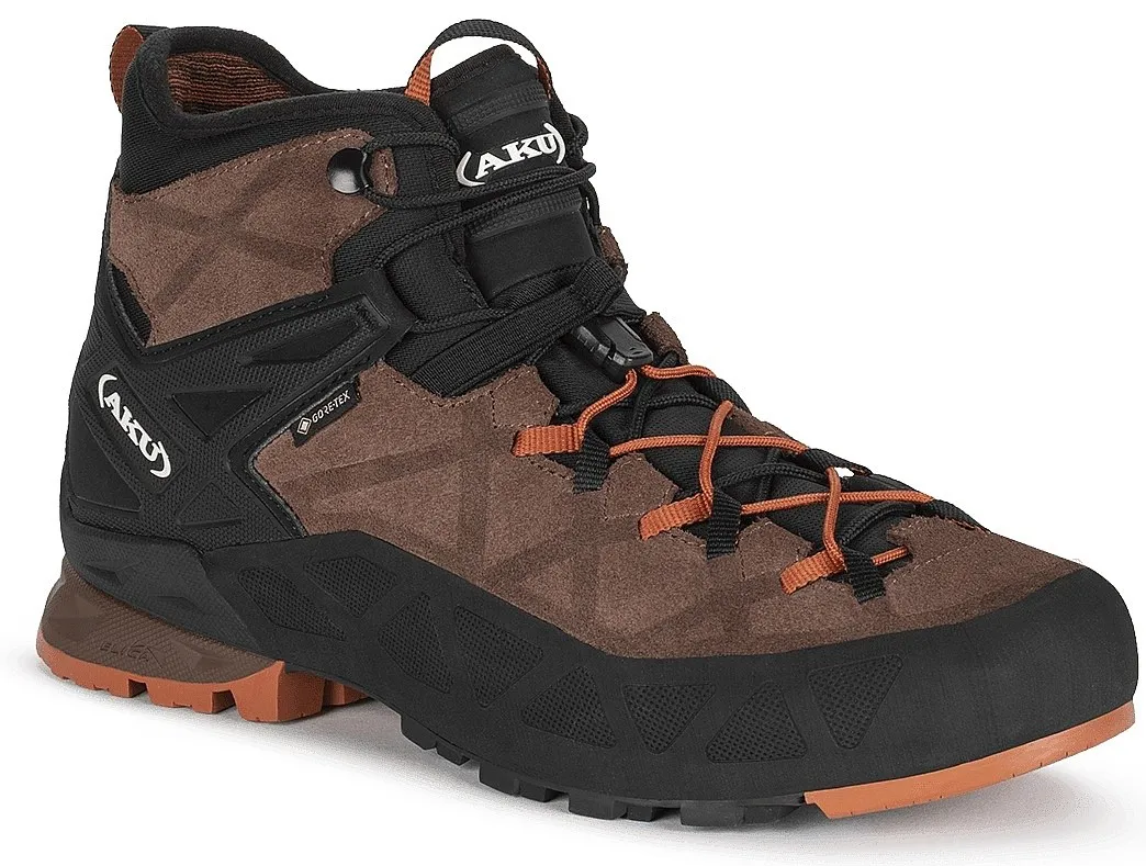 shoes AKU Rock DFS Mid GTX - Brown/Rust - men´s