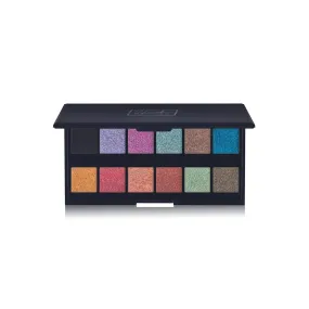 Sleek MakeUP i-Divine Eyeshadow Palette 12 Shades Matte Shimmer Foil Due-Chrome Blendable Highly Pigmented Making Waves