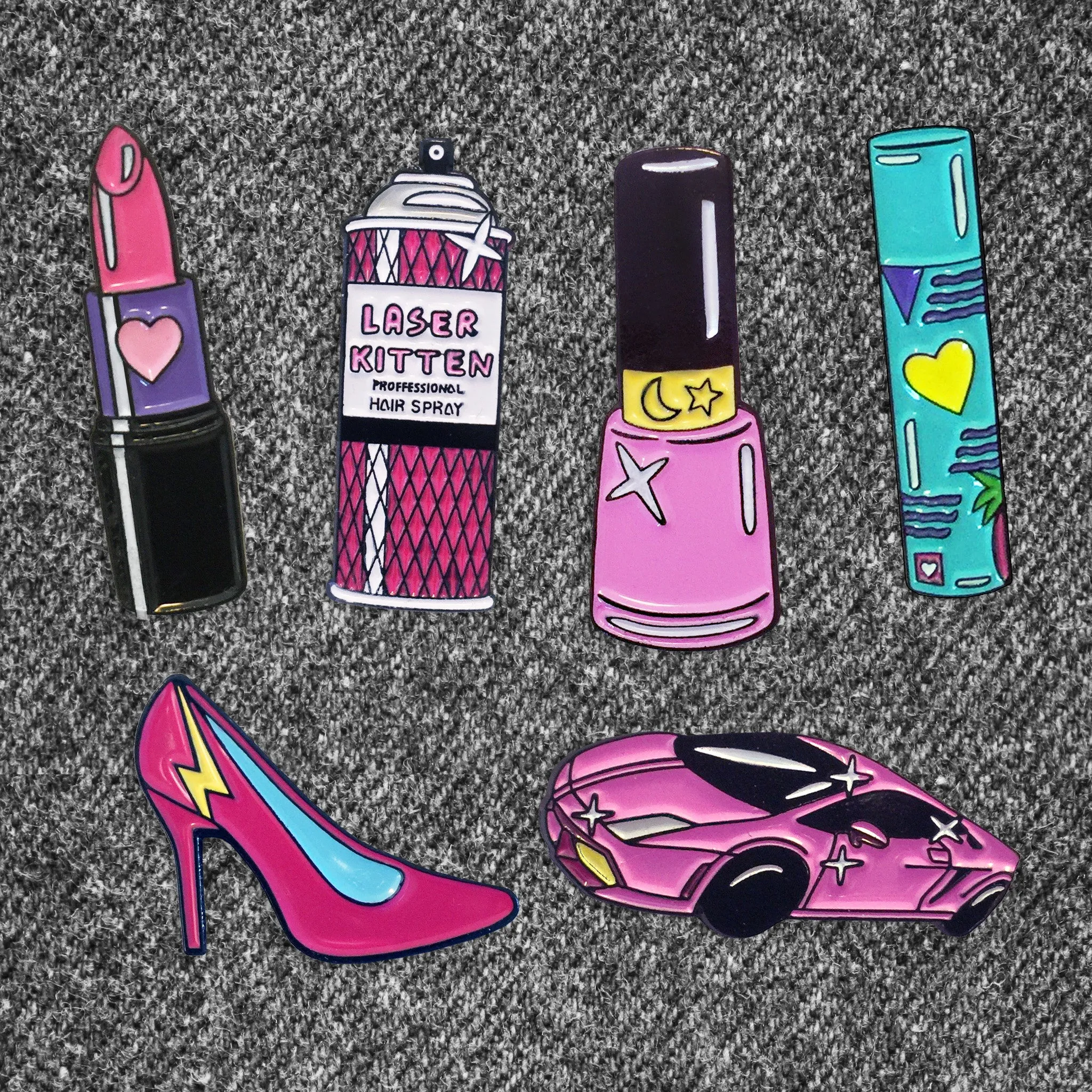 Sweetheart Lipstick Pin