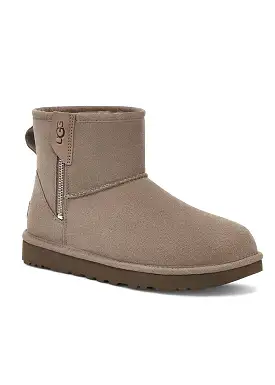 UGG Classic Mini Bailey Zip Stvler - Smoke Plume