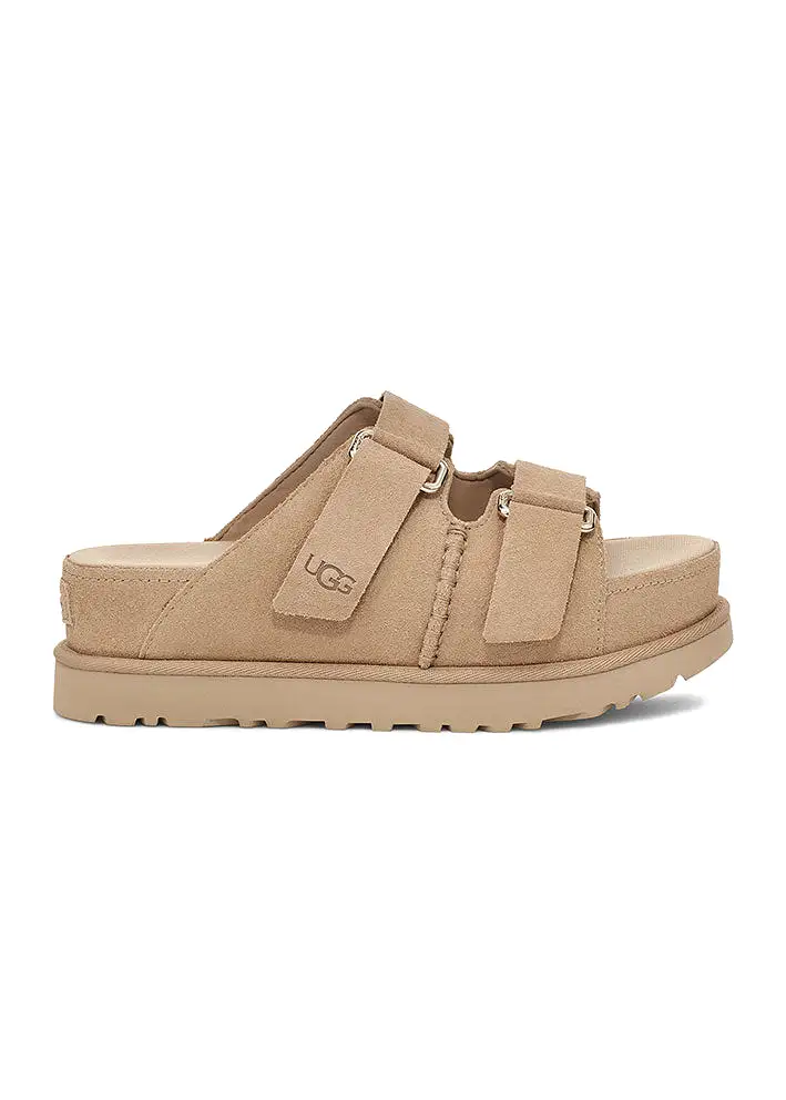 UGG Goldenstar Hi Slide Sandaler - Sand