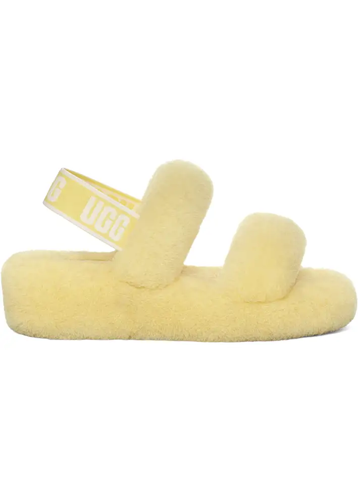 UGG Oh Yeah Slide Slippers - banana pudding