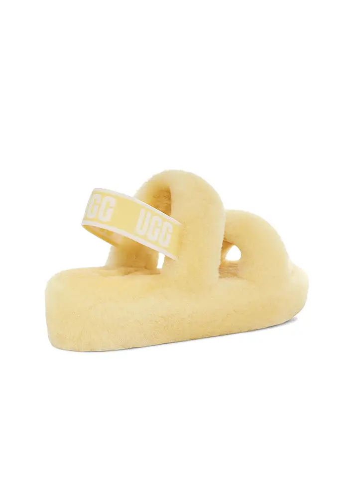 UGG Oh Yeah Slide Slippers - banana pudding