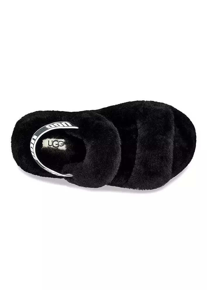 UGG Oh Yeah Slide Slippers - black