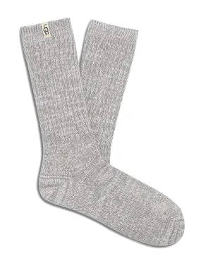 UGG UGG RIB KNIT SLOUCHY CREW SOCK