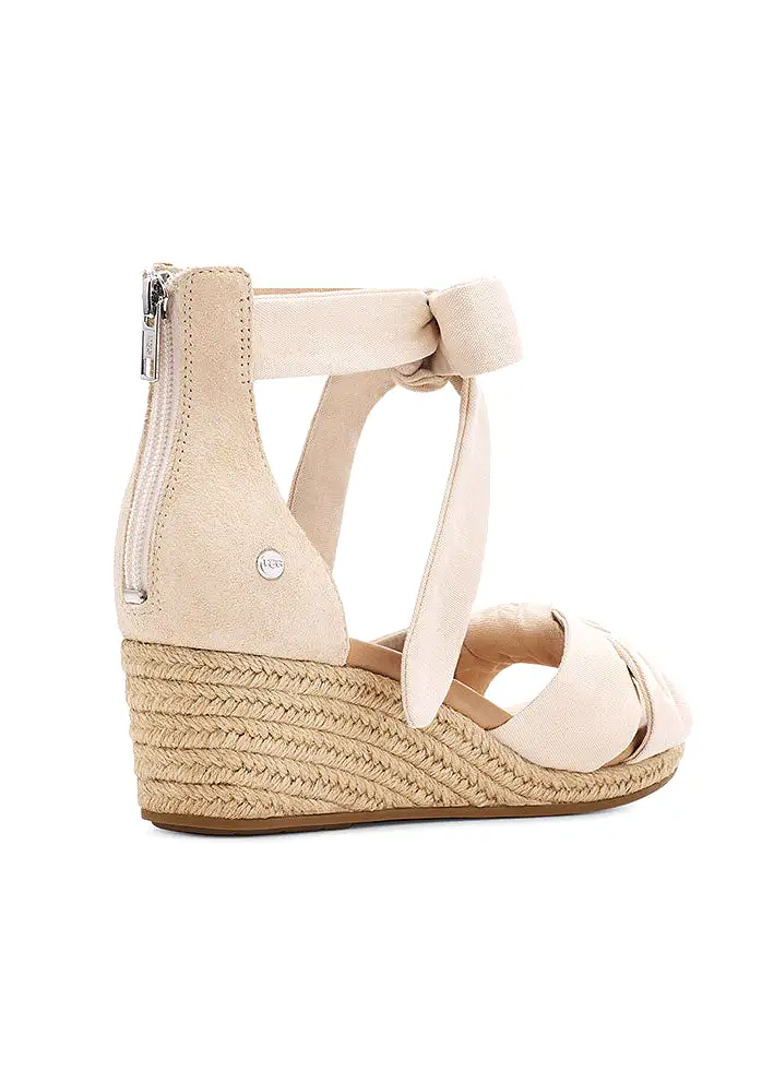 UGG Yarrow Wedge Sandal - Natural