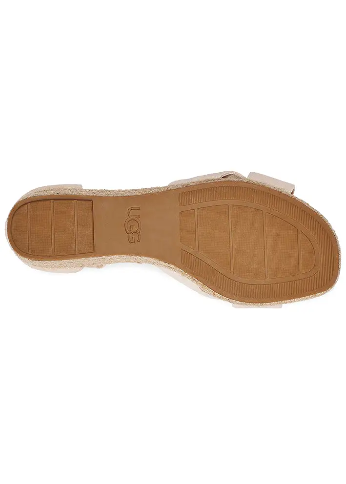 UGG Yarrow Wedge Sandal - Natural