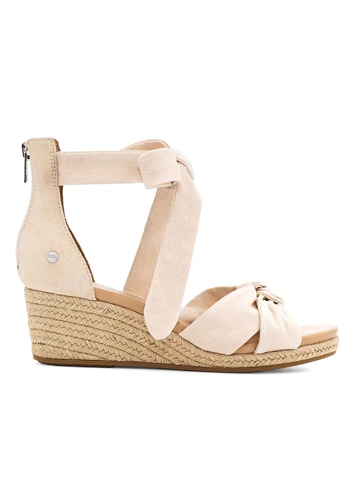 UGG Yarrow Wedge Sandal - Natural