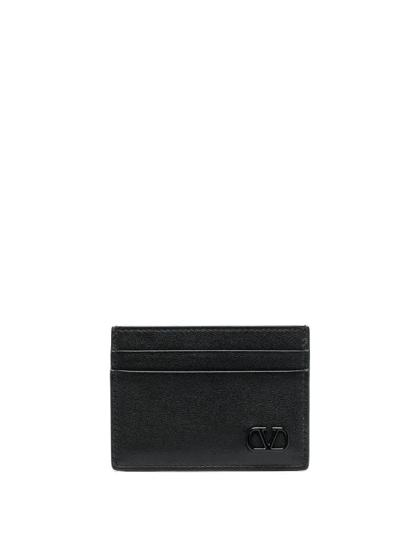 Valentino Garavani `Mini Vlogo Signature` Card Holder