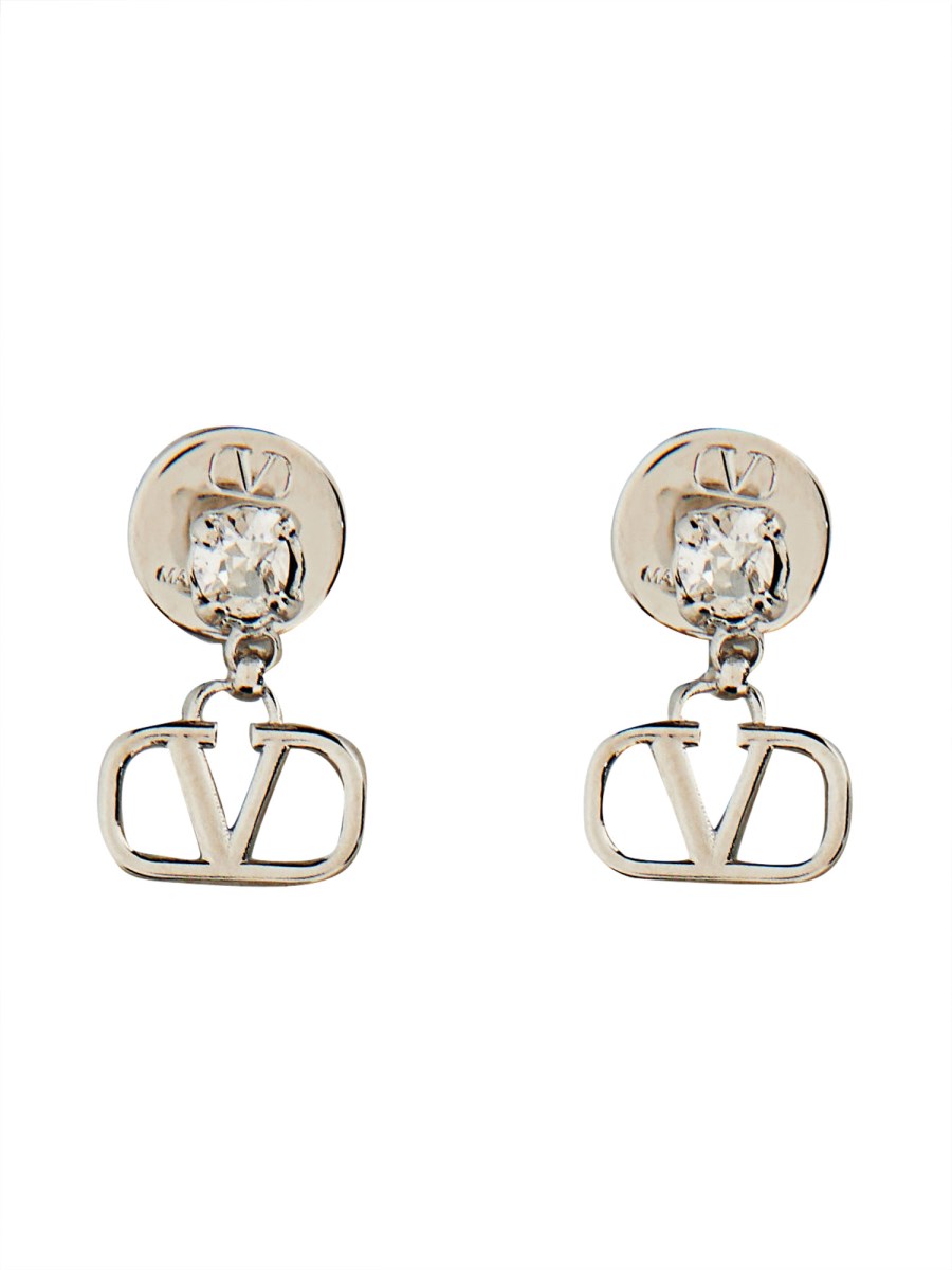 VALENTINO GARAVANI    VLOGO SIGNATURE EARRINGS