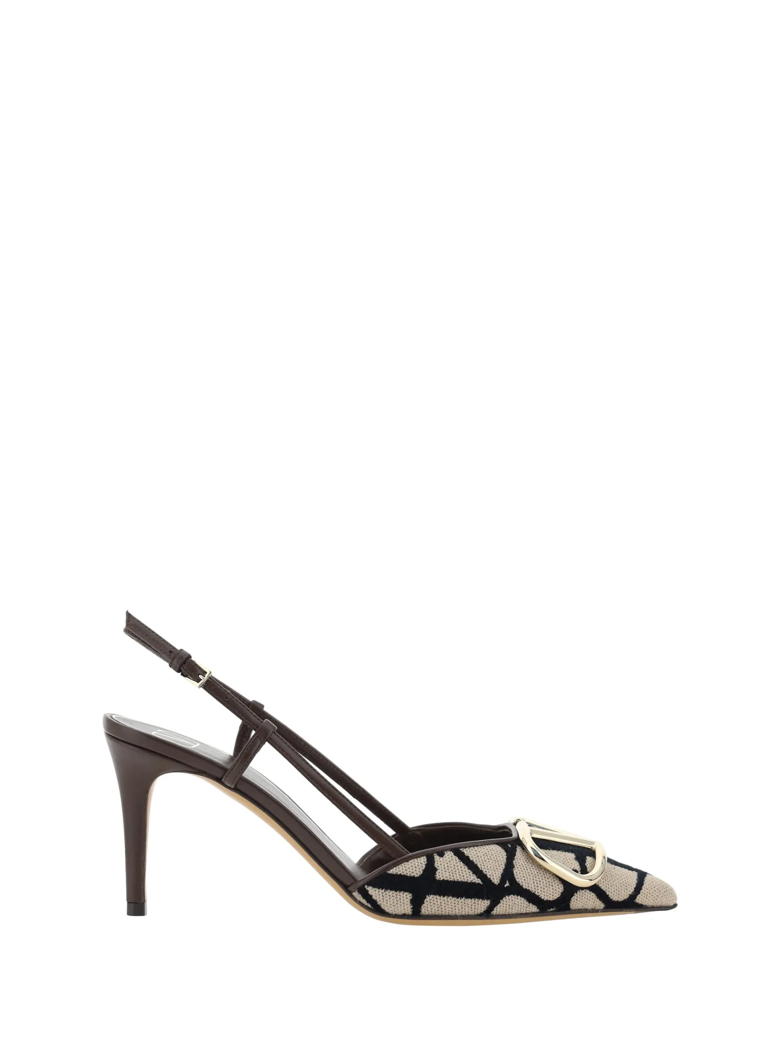 Valentino Garavani Vlogo Toile Iconographe Pumps