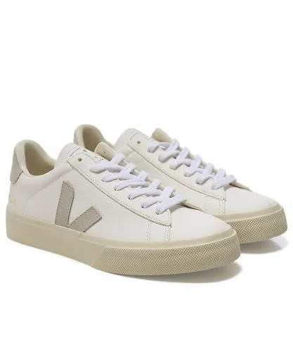 Veja Beige Women's ChromeFree Leather Campo Trainers | Jules B