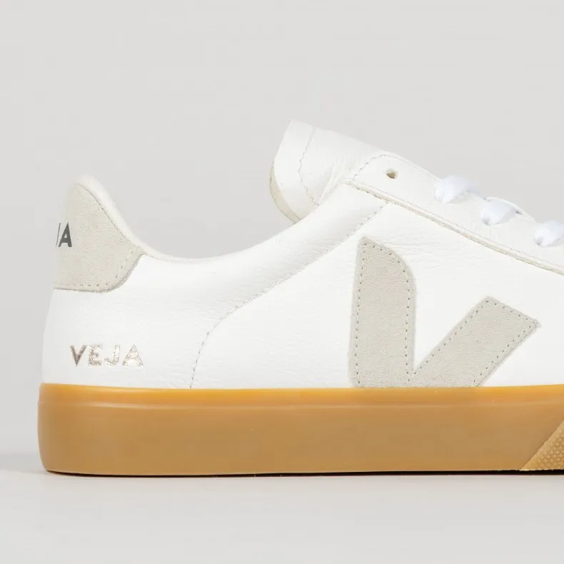 Veja Campo Chromefree Leather (White/Natural/Natural)