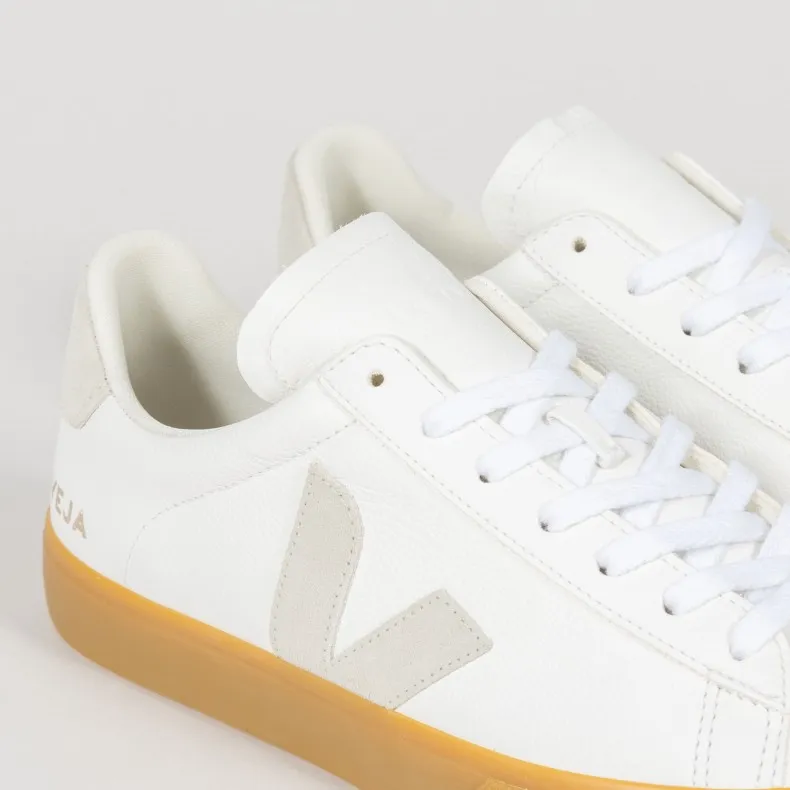 Veja Campo Chromefree Leather (White/Natural/Natural)