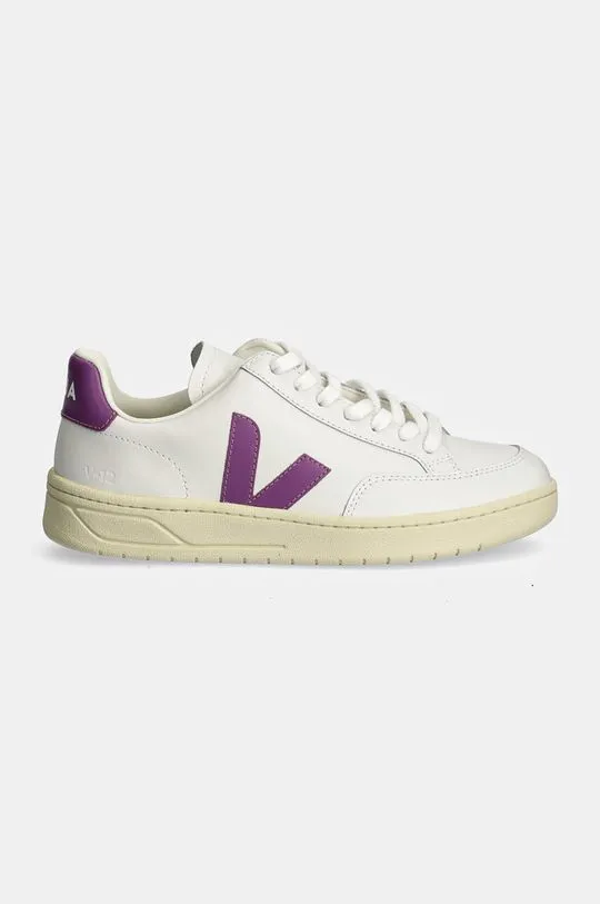 Veja leather sneakers V-12 white color XD0203678A