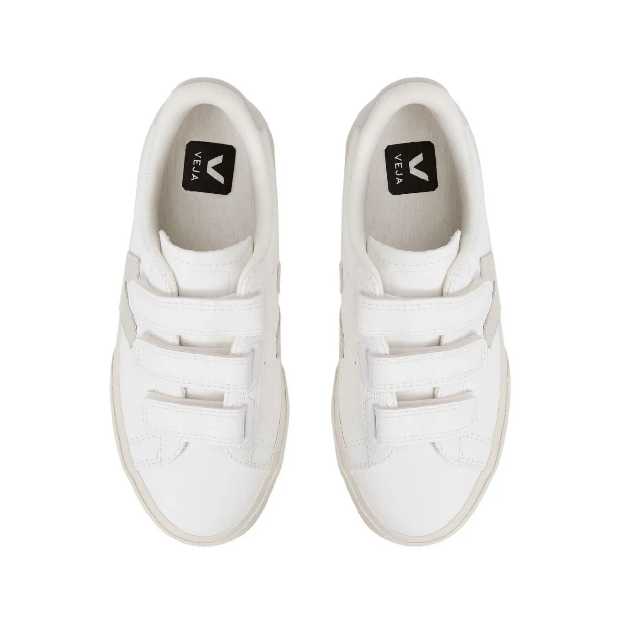 VEJA The Sustainable Edit Recife Logo Trainers - White