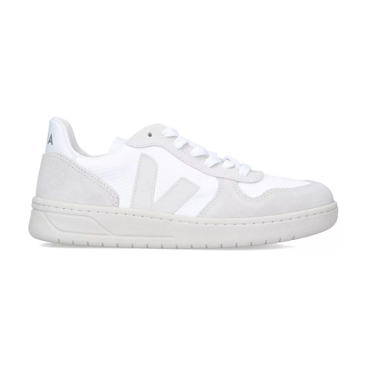 VEJA The Sustainable Edit V-10 Lace-Up Trainers - White