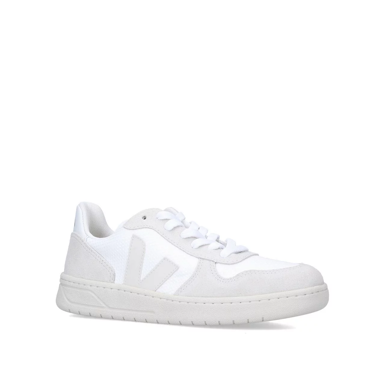 VEJA The Sustainable Edit V-10 Lace-Up Trainers - White