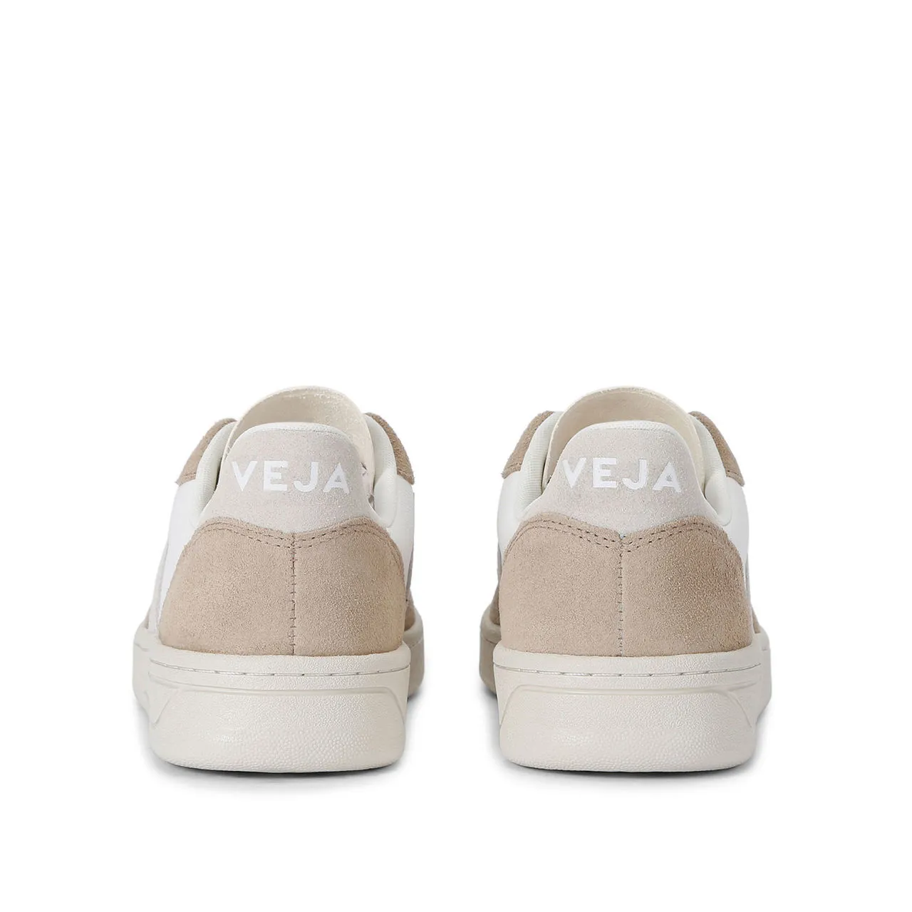 VEJA V-10 Lace-Up Trainers - White