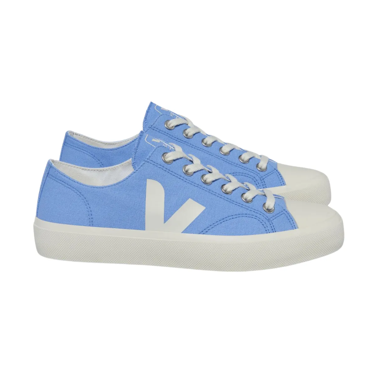 Veja   Wata Ii Low Canvas - Aqua Pierre (men)