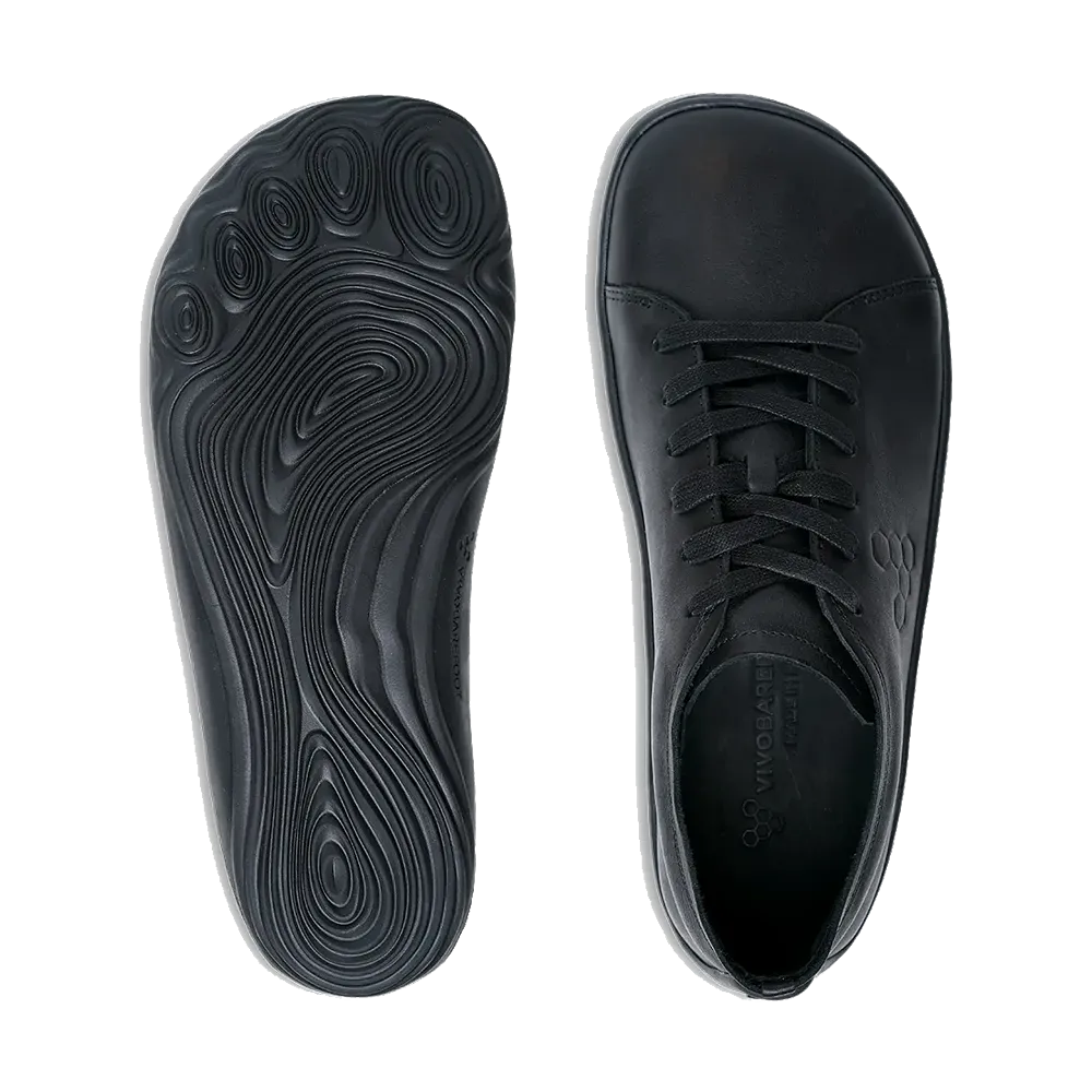 Vivobarefoot Addis Mens Triple Black