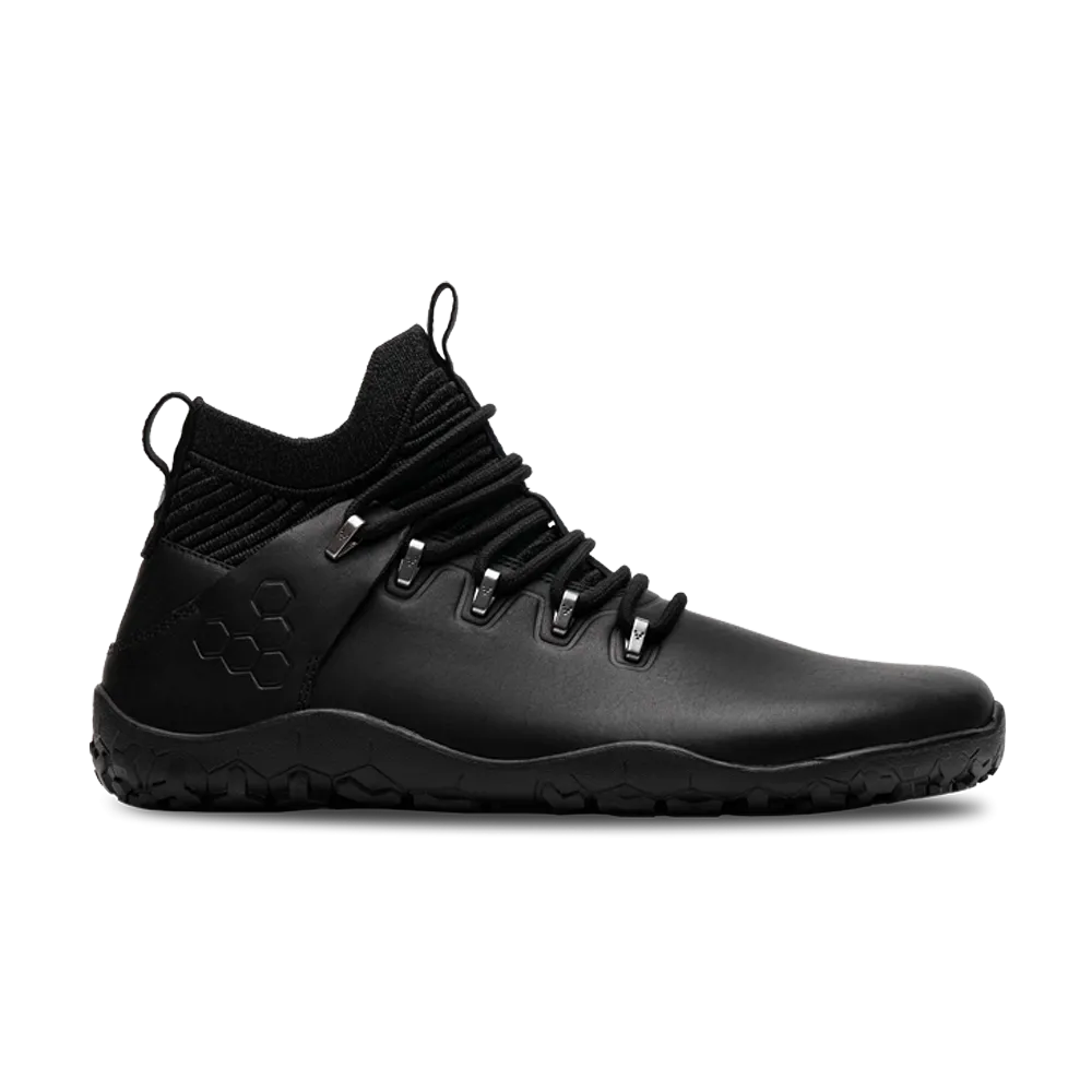 Vivobarefoot Magna Leather FG Mens Obsidian