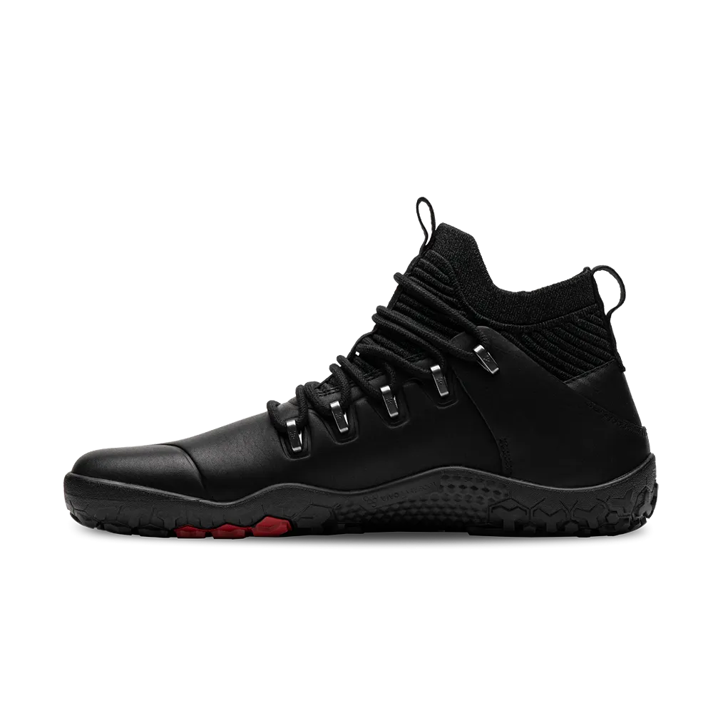 Vivobarefoot Magna Leather FG Mens Obsidian