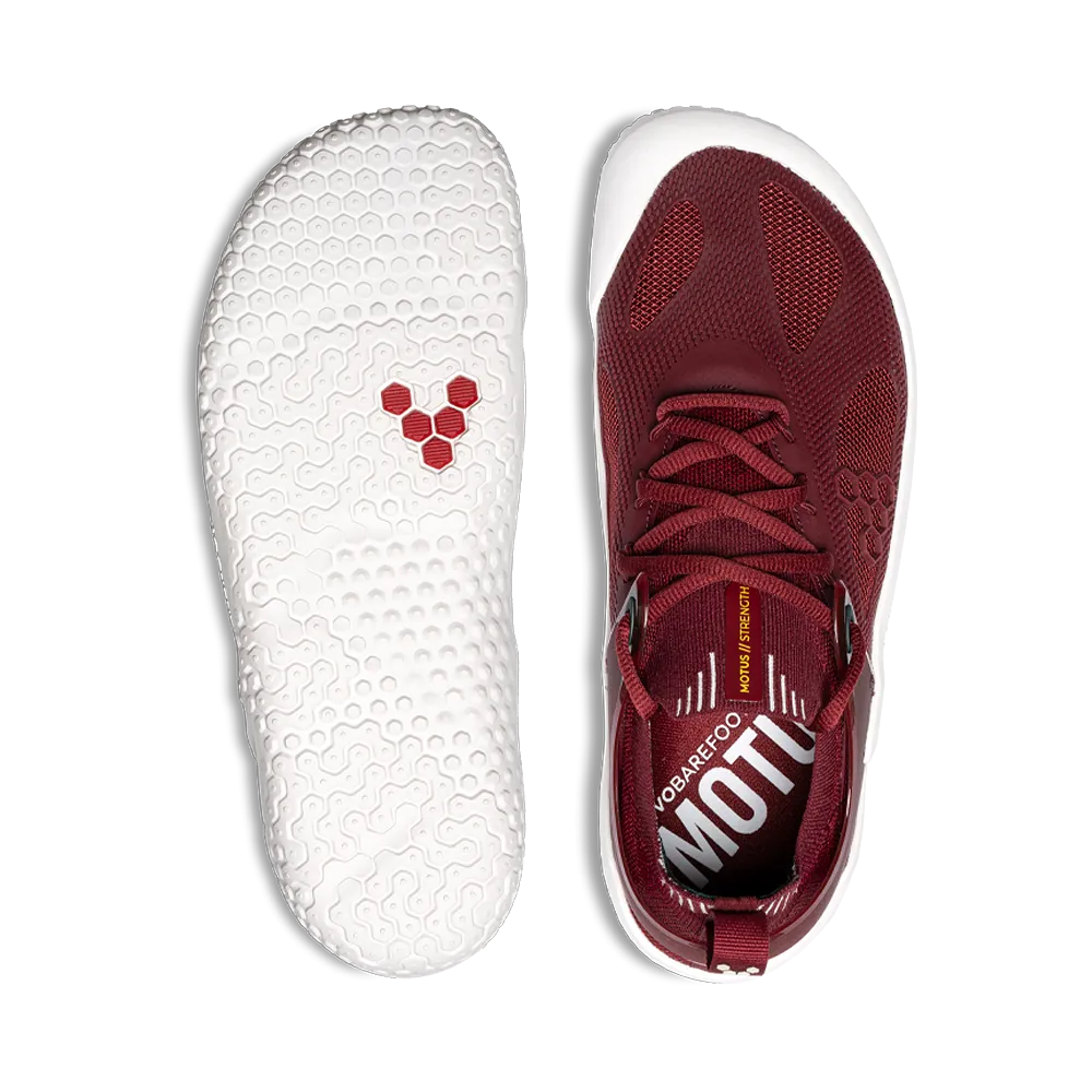 Vivobarefoot Motus Strength Mens Burgundy