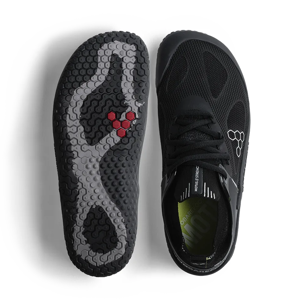 Vivobarefoot Motus Strength Mens Obsidian/Grey