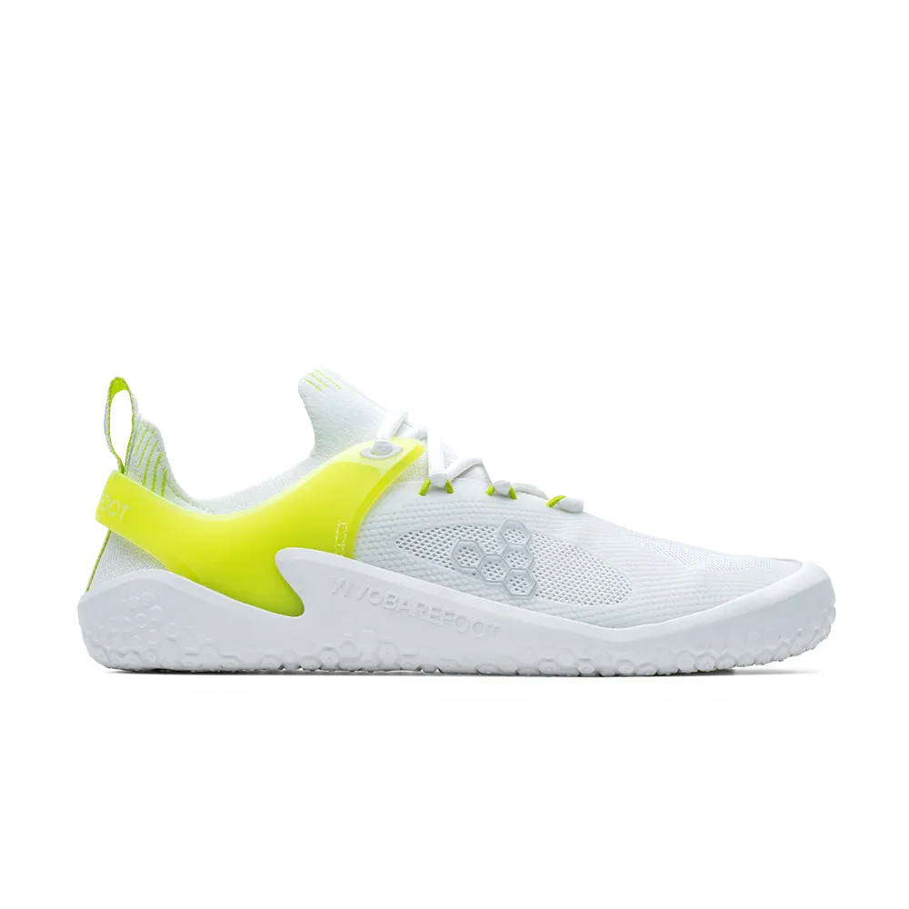 Vivobarefoot Motus Strength Mens White/Acid Lime