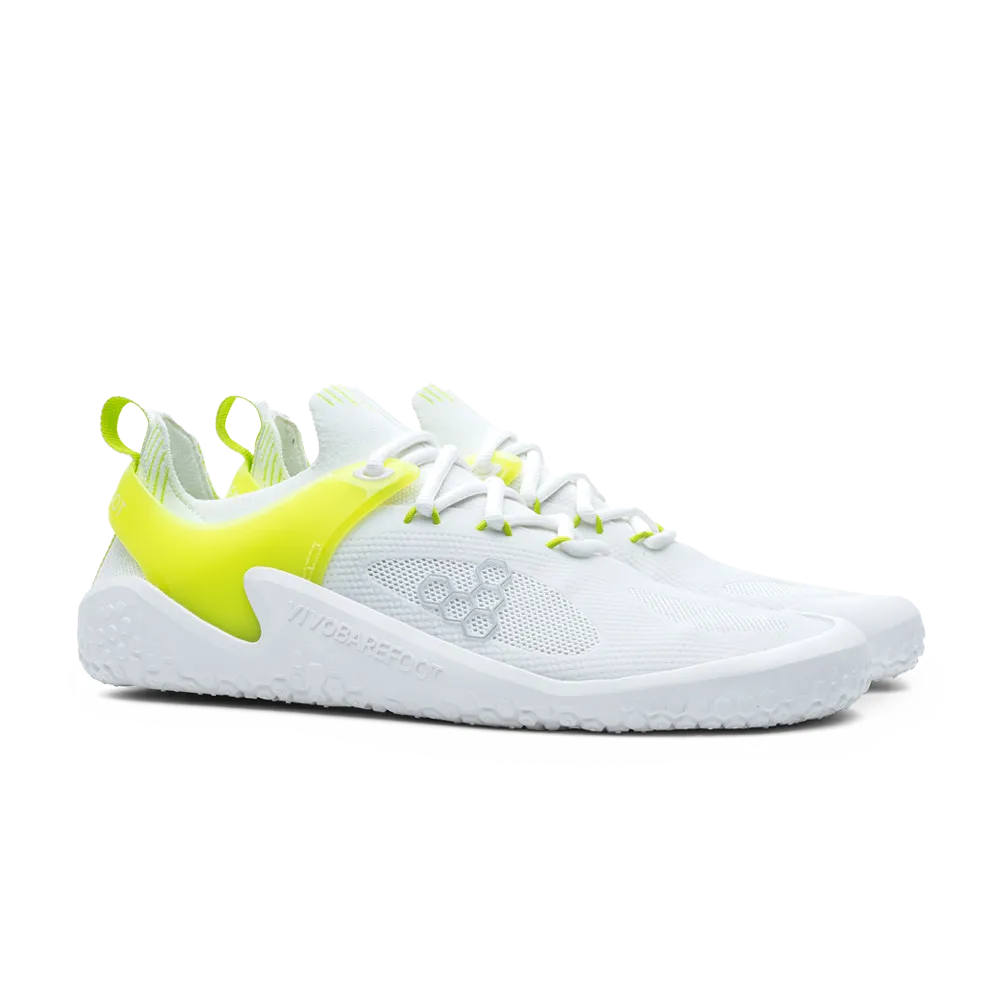 Vivobarefoot Motus Strength Mens White/Acid Lime