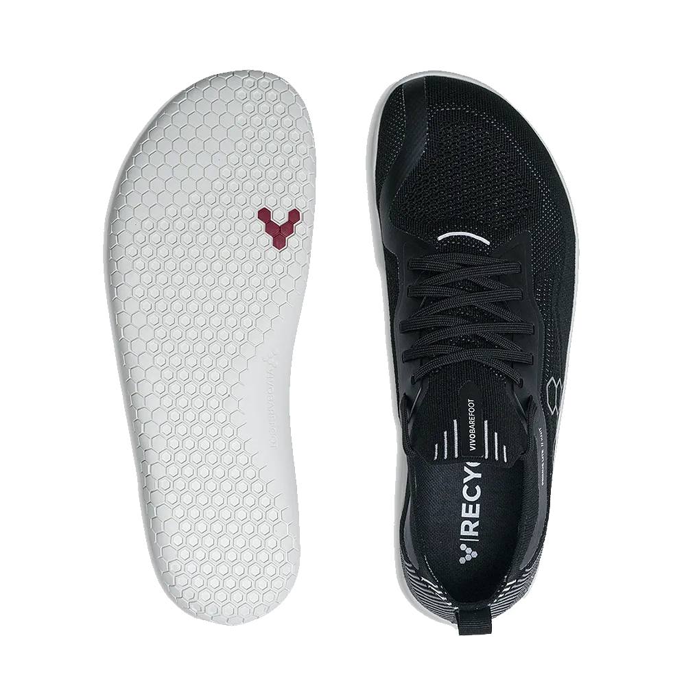 Vivobarefoot Primus Lite Knit Mens Obsidian