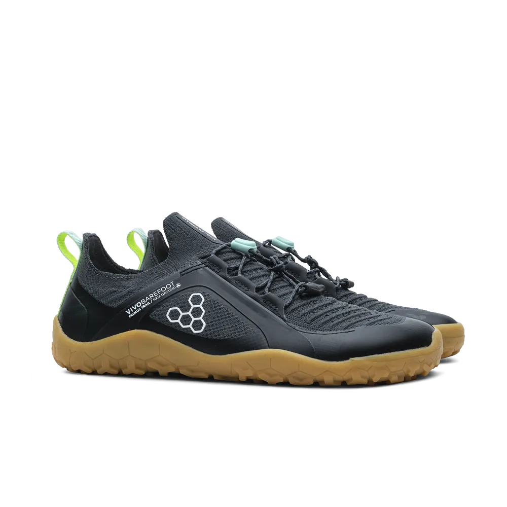 Vivobarefoot Primus Trail Knit FG Mens Graphite/Gum