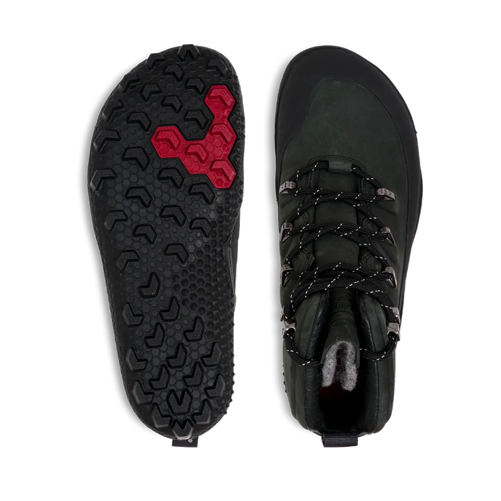 Vivobarefoot Tracker Winter SG Mens Obsidian